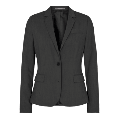 Traveller womens blazer modern fit, dark grey