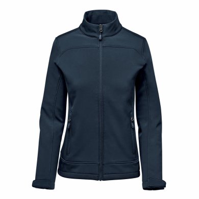Women's Aleutian Softshell Jacket, navy