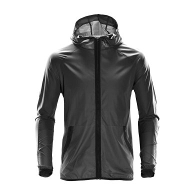 Men's Ozone Hooded Shell, dolphin