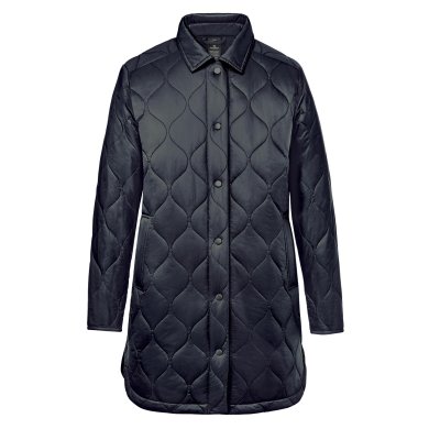 Women's Tundra Quilted Shacket, navy