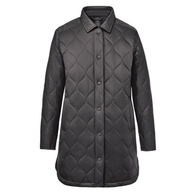 Women's Tundra Quilted Shacket, granite