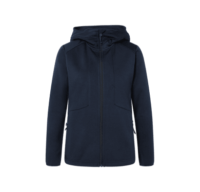 Womens GRIT Zip Hoodie, navy
