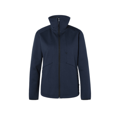 Womens GRIT Zip Jacket, navy