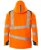 Vinterjacka, orange/petrolium