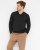 Milan mens pullover v-neck, charcoale melange