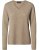 Copenhagen womens pullover v-neck, sand melange