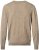 Copenhagen mens pullover round-neck, sand melange