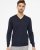 Copenhagen mens pullover v-neck slimfit, navy