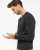 Copenhagen mens pullover v-neck slimfit, black