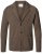 Swindon mens blazer, dark tan melange