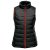 Women's Stavanger Thermal Vest, black/red