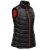 Women's Stavanger Thermal Vest, black/red