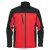 Men's Cascades Softshell, red/black
