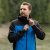 Men's Cascades Softshell Hoody, azur/black