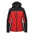 Women's Cascades Softshell Hoody, red/black