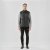 Men's Cascades Softshell Vest, dolphin/black