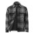 Men's Highland Sherpa Lined Plaid Jacket, carbon
