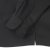 Black female stretch poplin shirt, slimfit