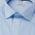 Light blue stretch twill shirt, slimfit