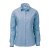 Light blue female stretch oxford shirt, slimfit