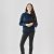 Women's Stockton Fleece Pullover Hoody, navy
