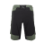 Womens Service Stretch Shorts, green/black