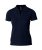 Woman Stretch deluxe V-neck polo, navy