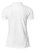 Woman Stretch deluxe V-neck polo, white