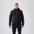 Men's Orbiter Softshell Hoody, black/azur