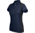 Womens Stretch Pique Shirt, navy/black