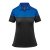 Women's Monterey Two-Tone S/S Polo, black/royal blue