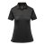 Women's Monterey Two-Tone S/S Polo, black/granite