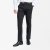 Traveller mens trouser modern fit, black