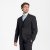 Traveller mens blazer regular fit, black