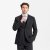 Traveller mens blazer regular fit, charcoal