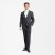 Traveller mens blazer regular fit, dark grey