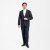 Traveller mens blazer modern fit, dark navy