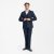 Traveller mens blazer modern fit, dark blue