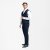 Traveller mens waistcoat modern fit, dark blue
