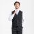 Traveller mens waistcoat regular fit, charcoal