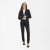 Traveller womens blazer modern fit, black