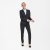 Traveller womens blazer modern fit, charcoal