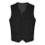 Traveller mens waistcoat regular fit, black