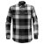 Men's Logan Snap Front Shirt, black/dolphin