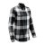 Men's Logan Snap Front Shirt, black/dolphin
