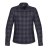 Women's Logan Snap Front Shirt, navy plaid