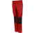 Womens service Pants, red/black