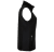 Womens pile Fleece Vest, black
