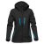 Women's Patrol Softshell, black/electric blue