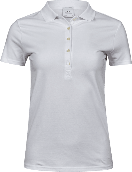 Zoom bild av Women's Luxury Stretch Polo White